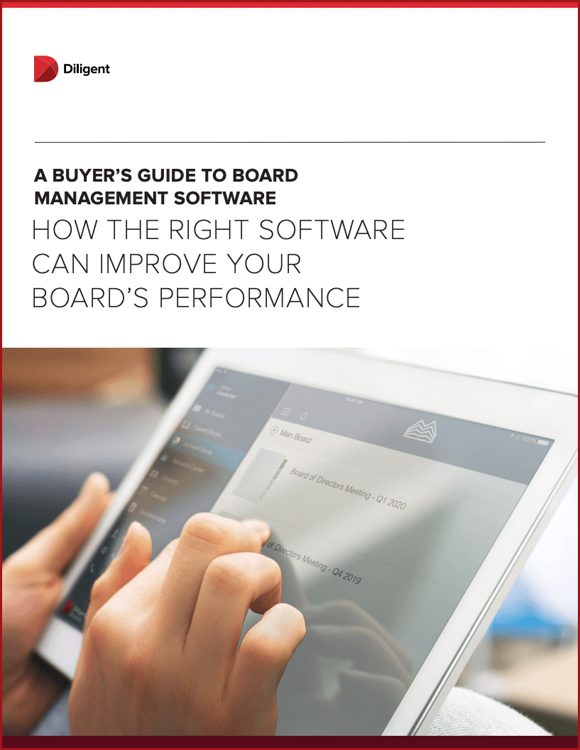 Board Management Software Buyer’s Guide